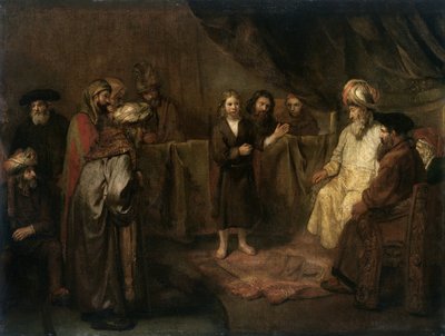 The Infant Christ in the Temple by Gerbrand van den Eeckhout